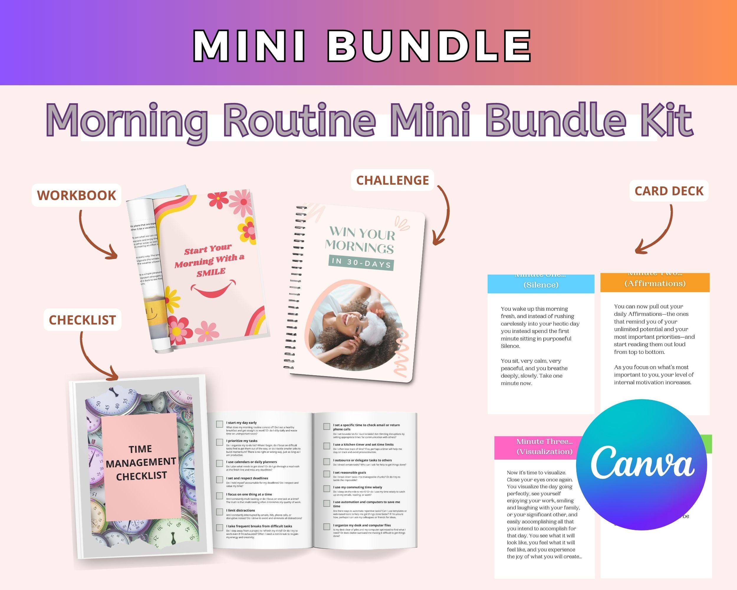 Morning Routine Mini Bundle Kit | For Commercial Use