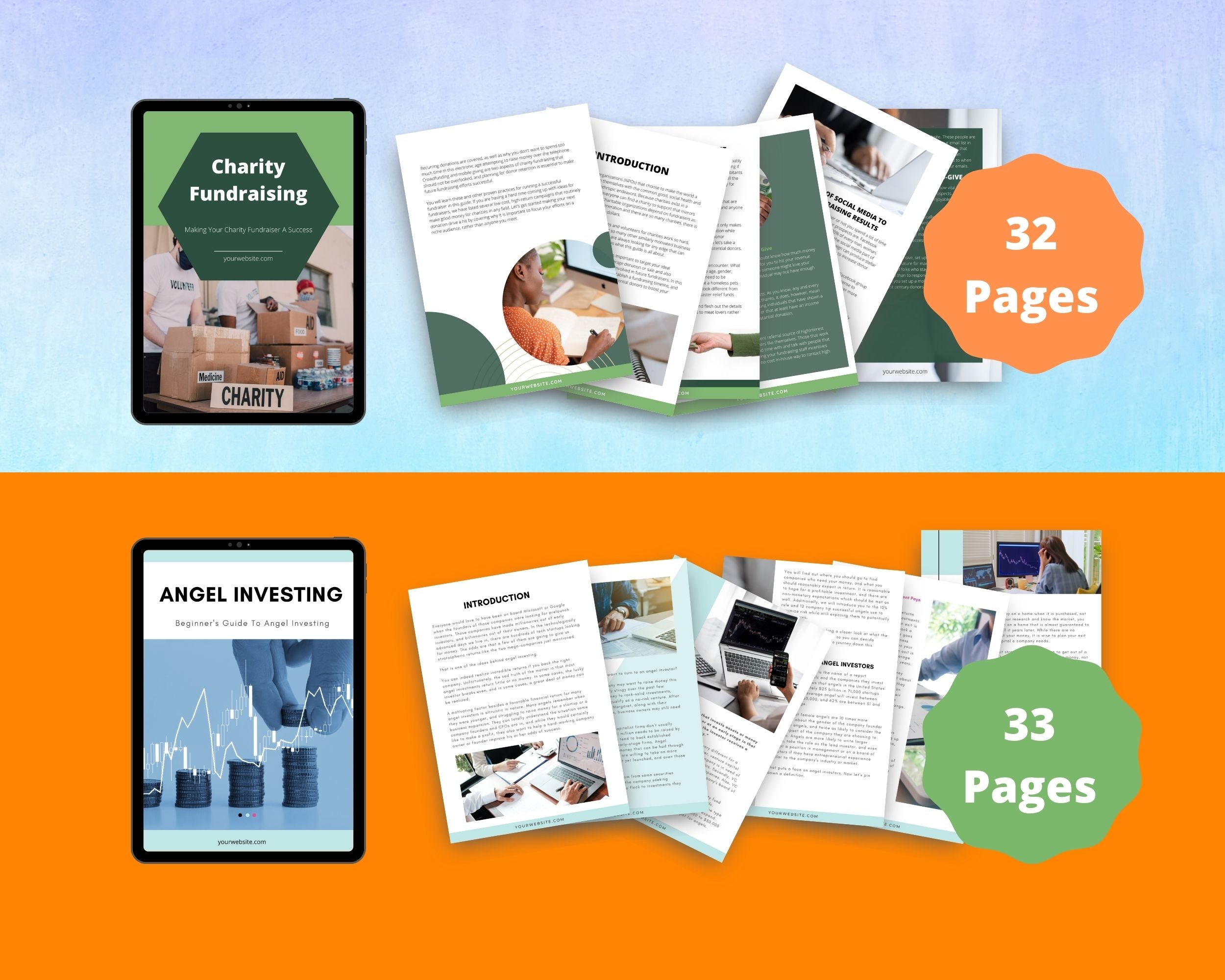 BUNDLE of 7 Investment Playbooks in Canva