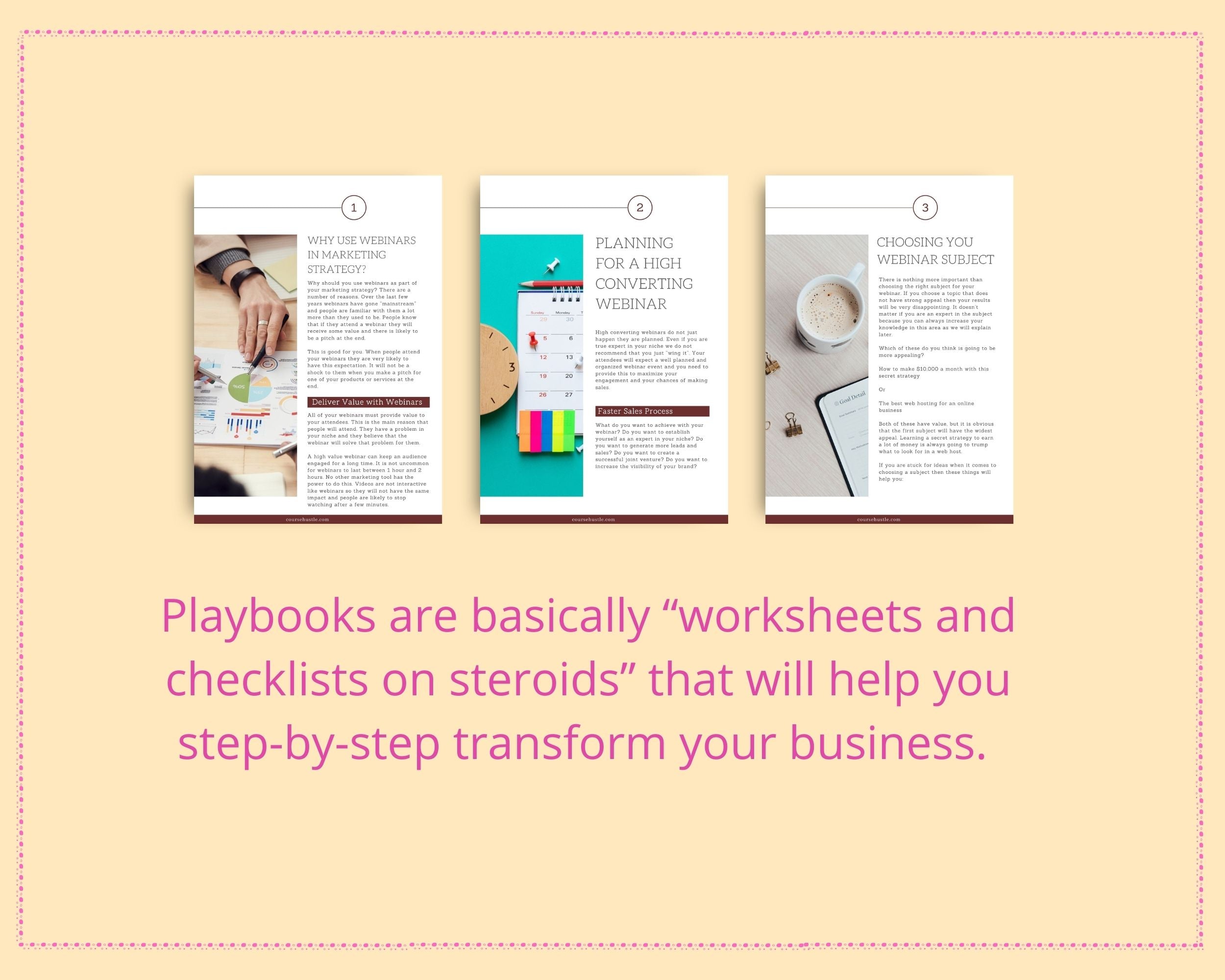 Done-for-You Webinar Mastery Playbook in Canva