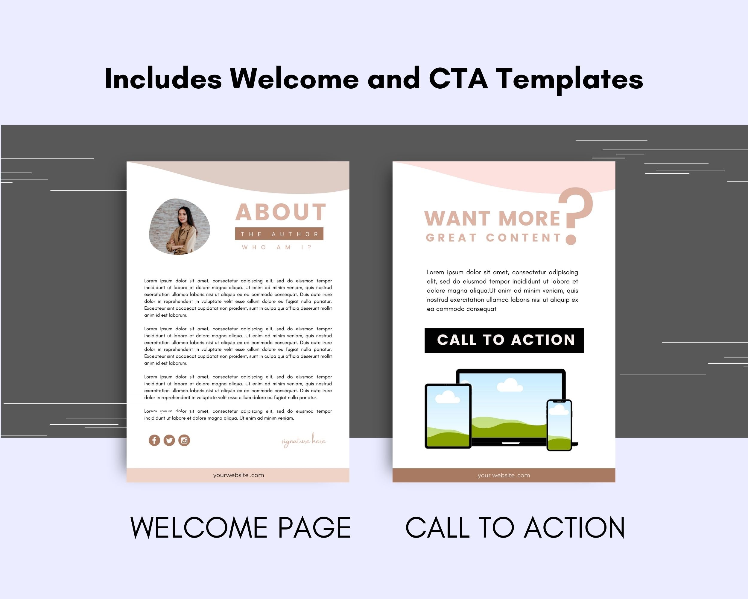 Editable Ultimate Hustle Ebook | Done-for-You Ebook in Canva | Rebrandable and Resizable Canva Template