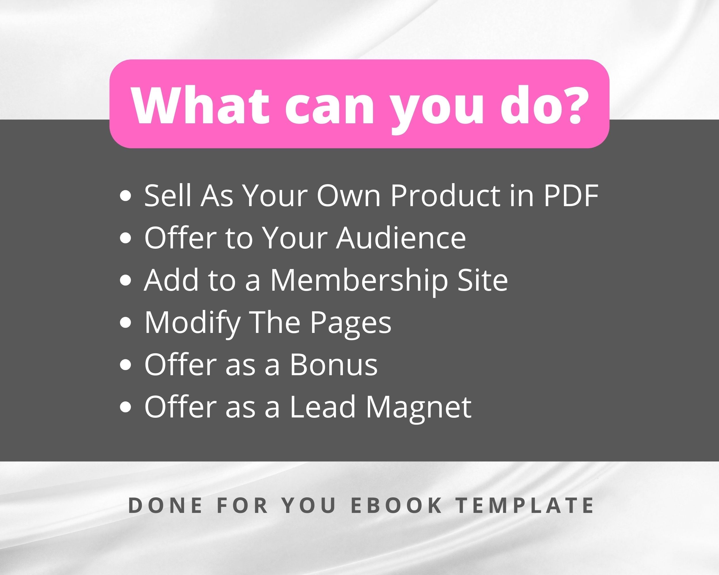 Editable Getting Things Done Ebook | Done-for-You Ebook in Canva | Rebrandable and Resizable Canva Template