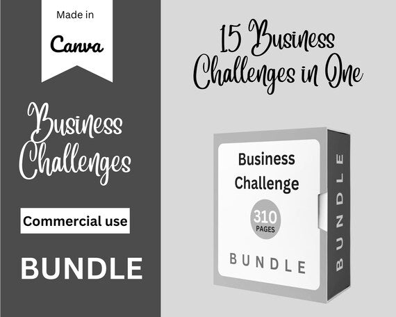 BUNDLE of 15 Business Challenges | All Access to Everything in the Business